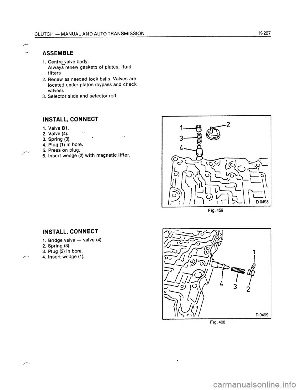 OPEL KADETT 1991  Electronic Workshop Manual Downloaded from www.Manualslib.com manuals search engine   