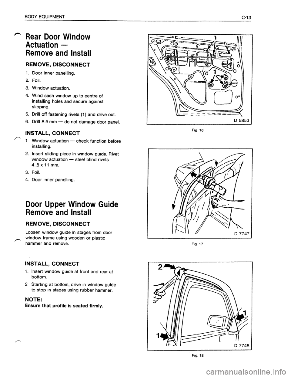 OPEL KADETT 1991  Electronic Workshop Manual Downloaded from www.Manualslib.com manuals search engine   