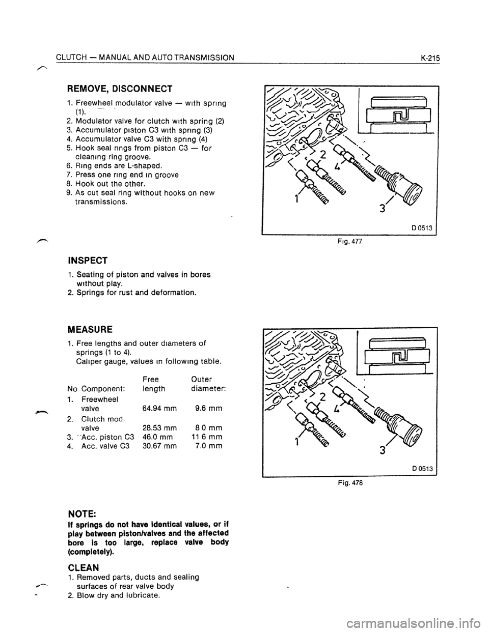 OPEL KADETT 1991  Electronic Workshop Manual Downloaded from www.Manualslib.com manuals search engine   