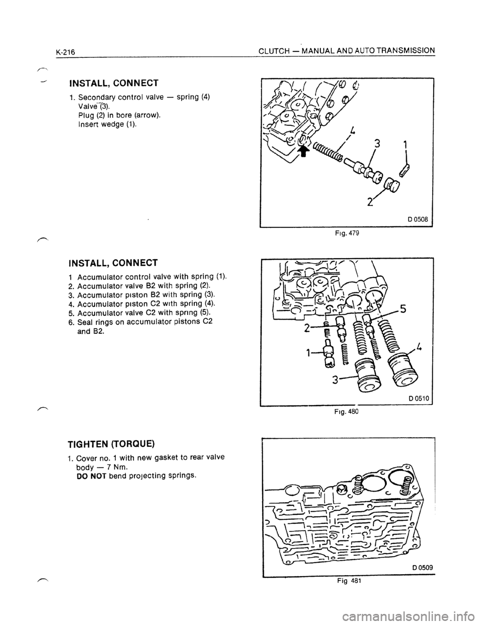 OPEL KADETT 1991  Electronic Workshop Manual Downloaded from www.Manualslib.com manuals search engine   