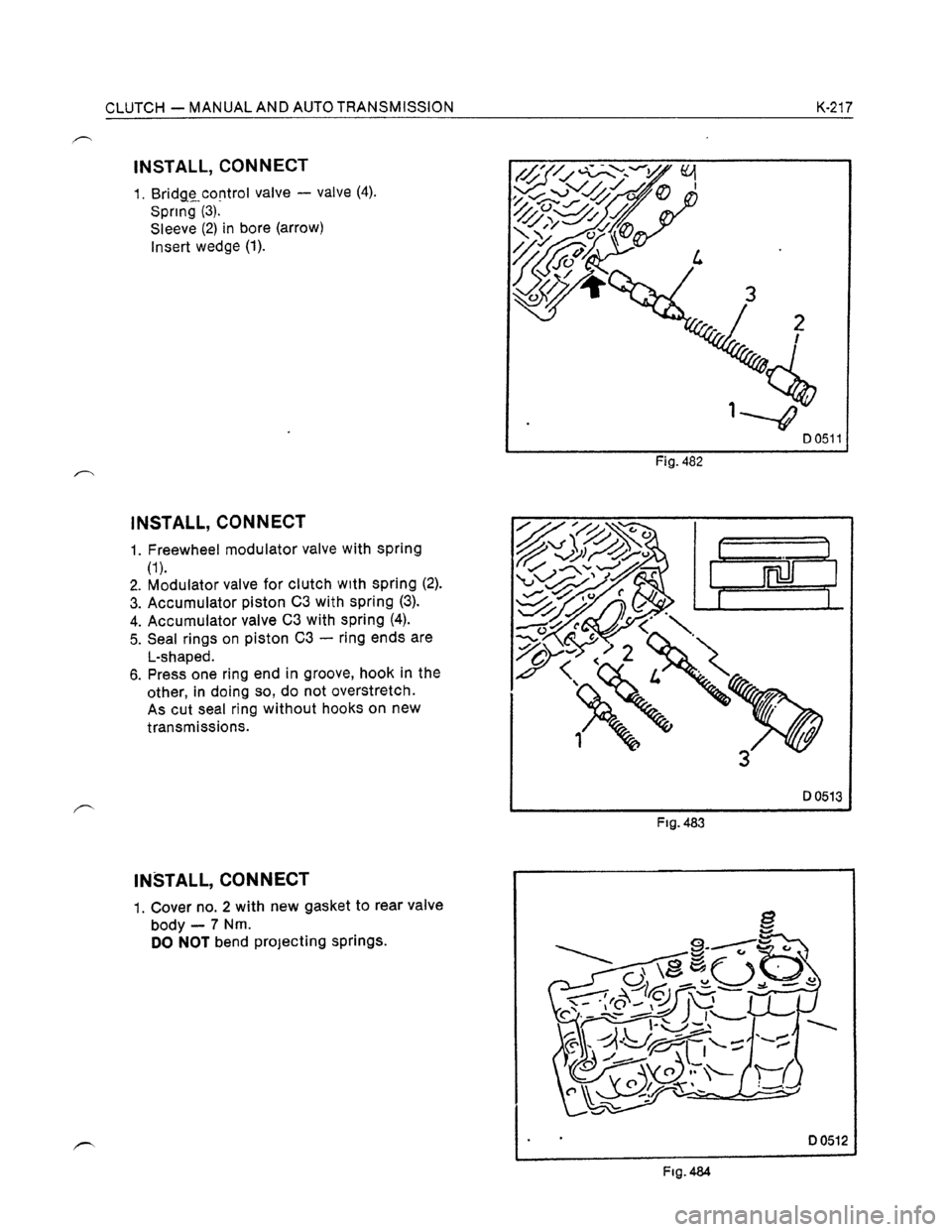 OPEL KADETT 1991  Electronic Workshop Manual Downloaded from www.Manualslib.com manuals search engine   