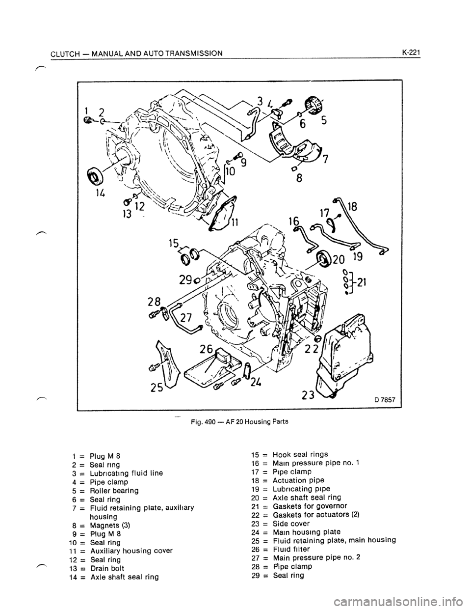 OPEL KADETT 1991  Electronic Workshop Manual Downloaded from www.Manualslib.com manuals search engine   