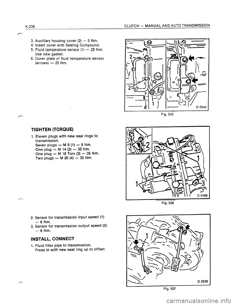 OPEL KADETT 1991  Electronic Workshop Manual Downloaded from www.Manualslib.com manuals search engine   