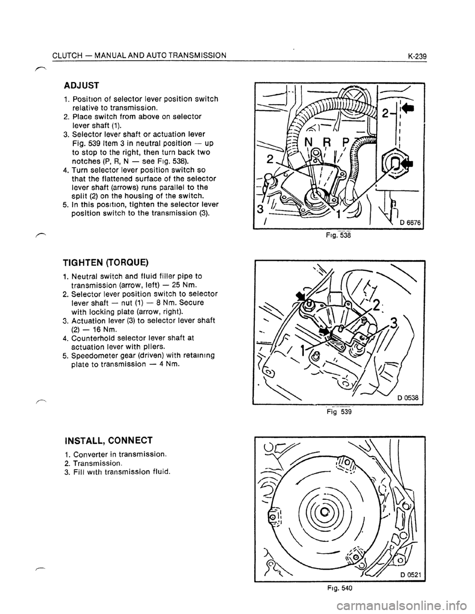 OPEL KADETT 1991  Electronic Workshop Manual Downloaded from www.Manualslib.com manuals search engine   