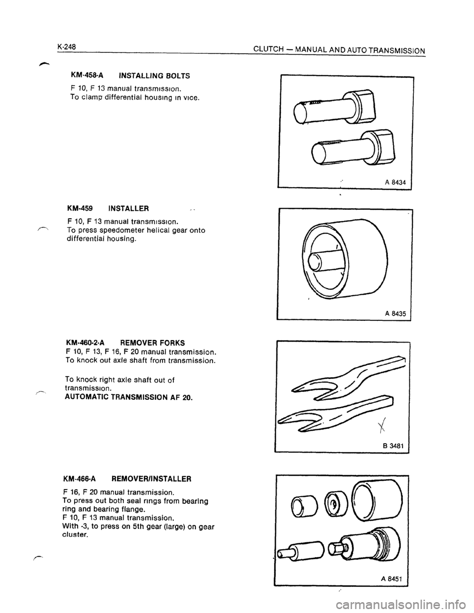 OPEL KADETT 1991  Electronic Workshop Manual Downloaded from www.Manualslib.com manuals search engine   
