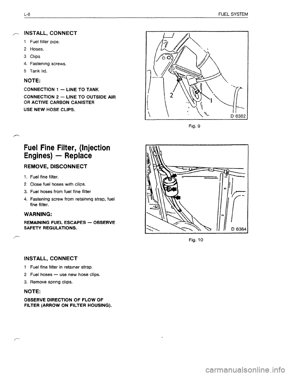 OPEL KADETT 1991  Electronic Workshop Manual Downloaded from www.Manualslib.com manuals search engine   