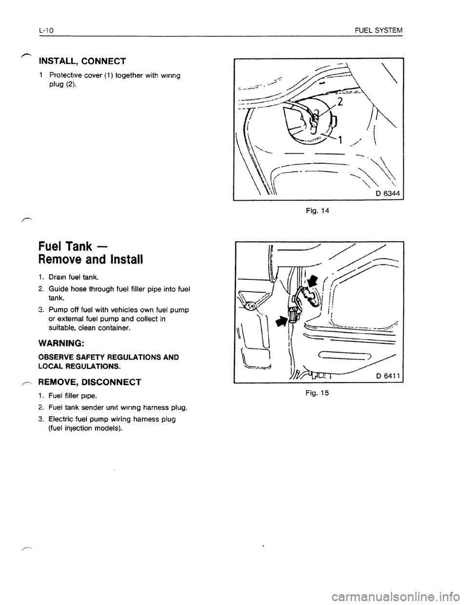 OPEL KADETT 1991  Electronic Workshop Manual Downloaded from www.Manualslib.com manuals search engine   