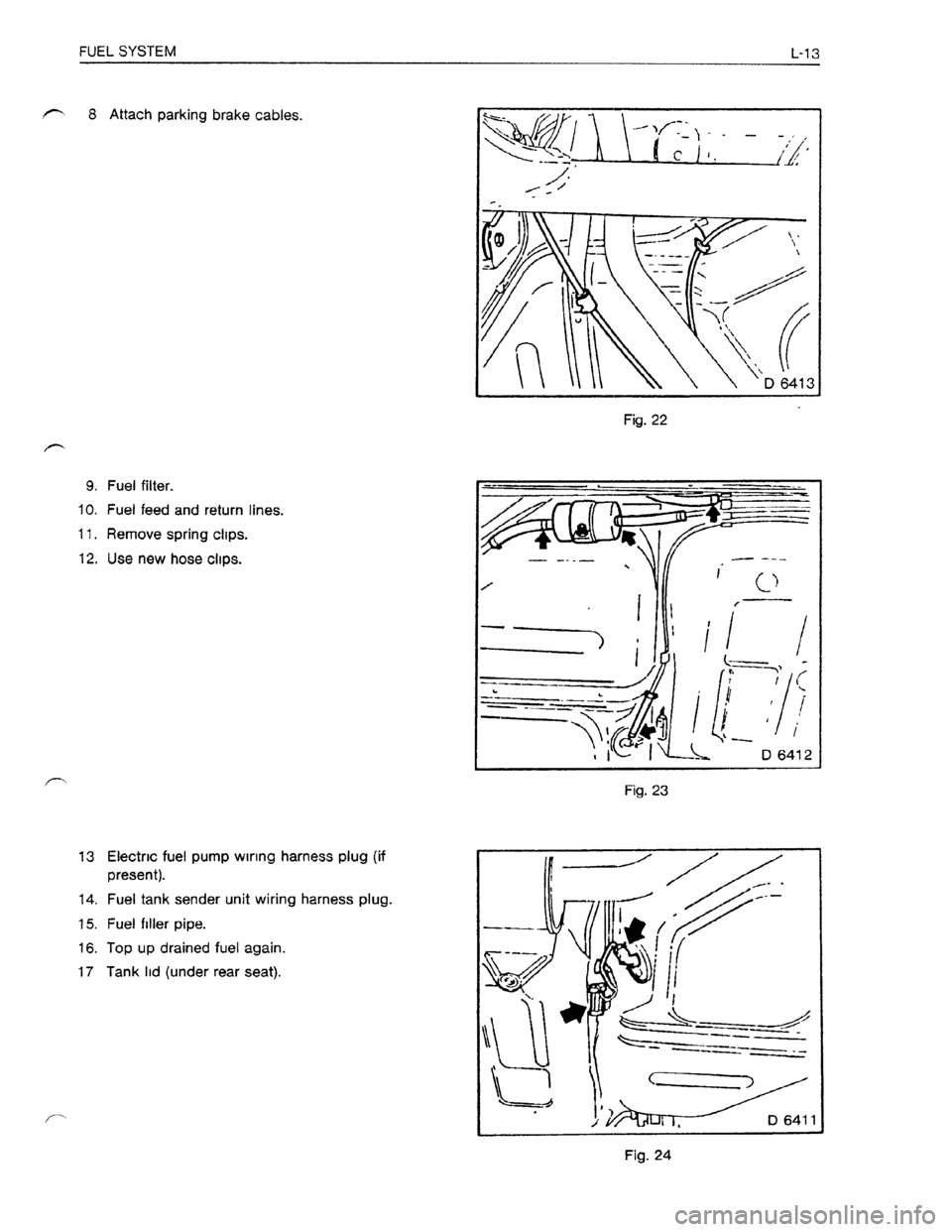 OPEL KADETT 1991  Electronic Workshop Manual Downloaded from www.Manualslib.com manuals search engine   