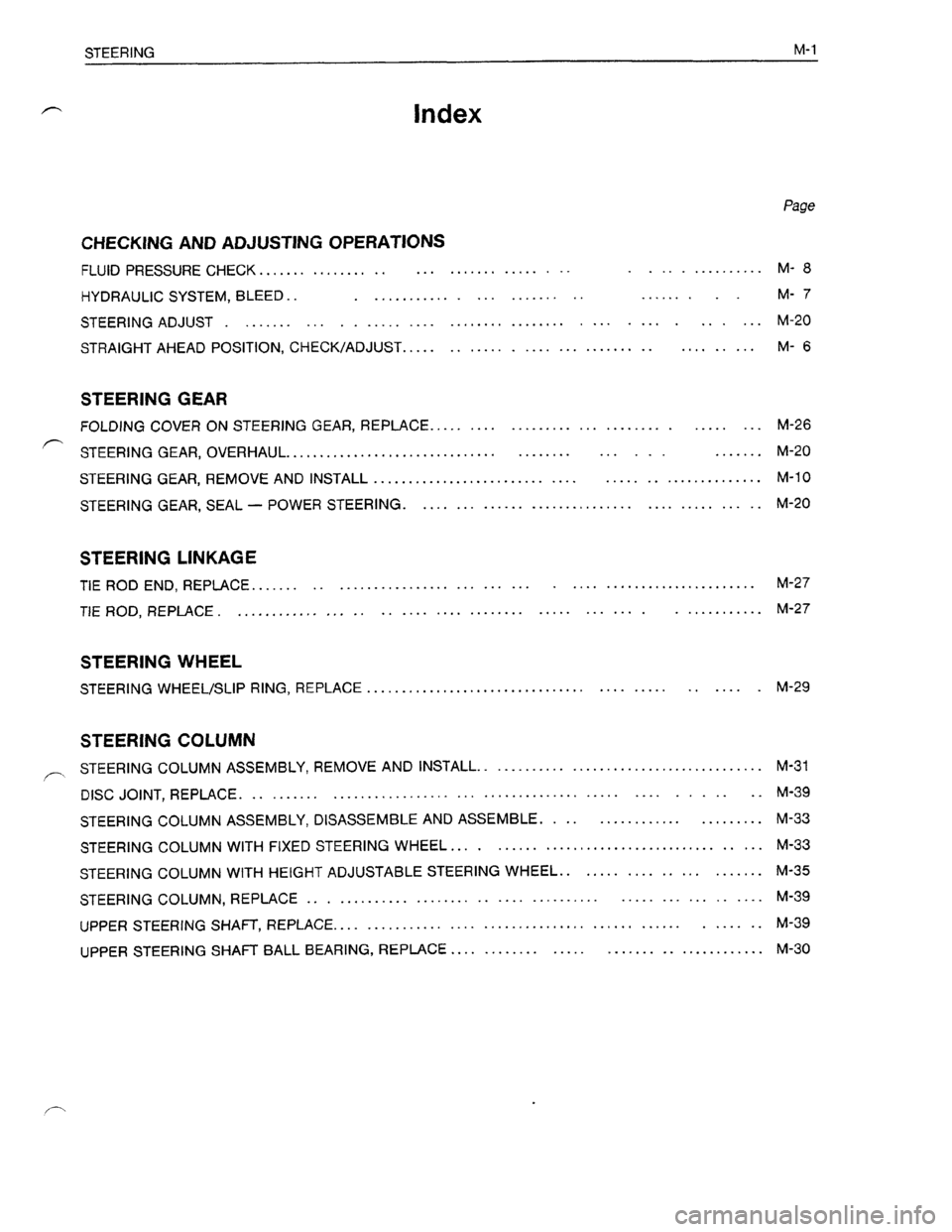 OPEL KADETT 1991  Electronic Workshop Manual Downloaded from www.Manualslib.com manuals search engine   