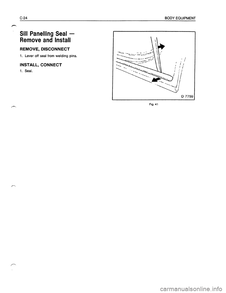 OPEL KADETT 1991  Electronic Workshop Manual Downloaded from www.Manualslib.com manuals search engine   