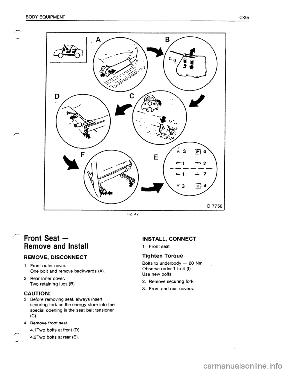 OPEL KADETT 1991  Electronic Workshop Manual Downloaded from www.Manualslib.com manuals search engine   
