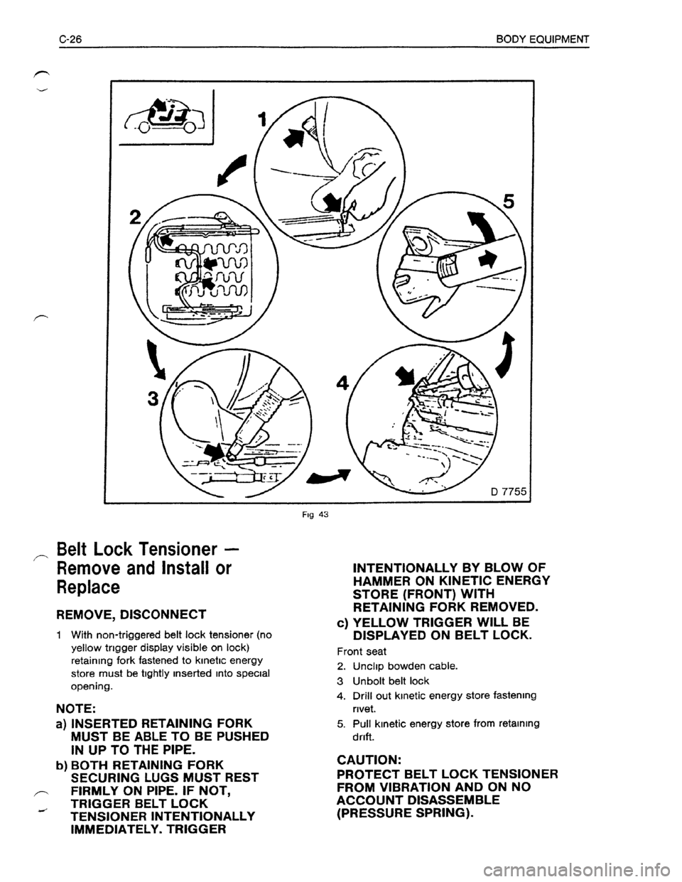 OPEL KADETT 1991  Electronic Workshop Manual Downloaded from www.Manualslib.com manuals search engine   