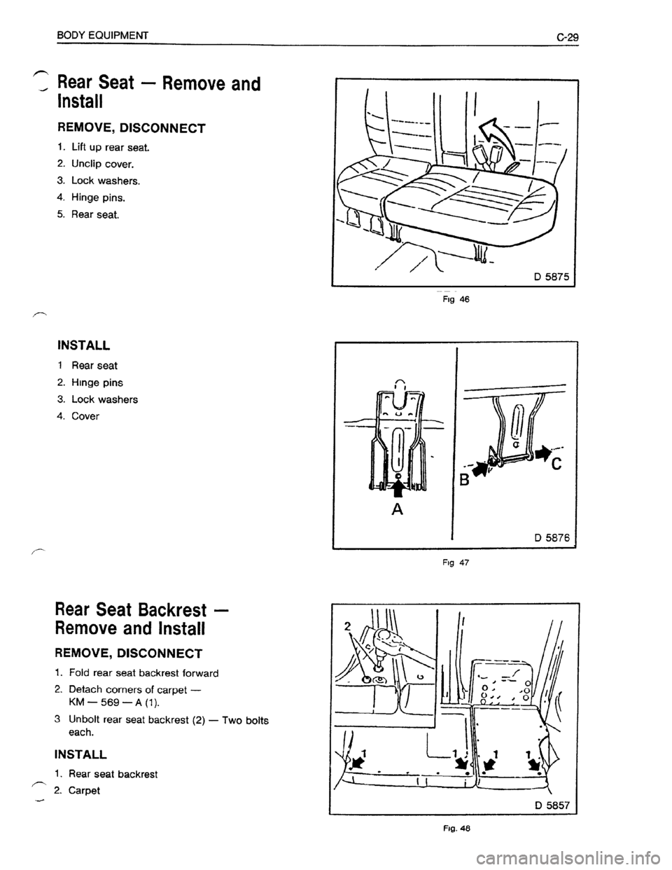 OPEL KADETT 1991  Electronic Workshop Manual Downloaded from www.Manualslib.com manuals search engine   