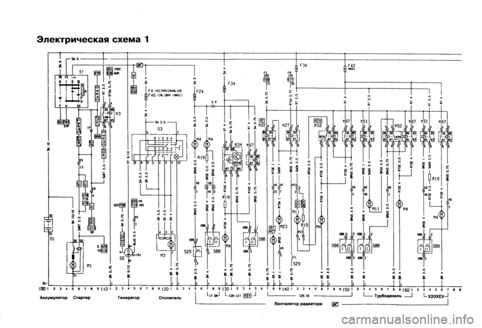 OPEL VECTRA 1988  Service Repair Manual 