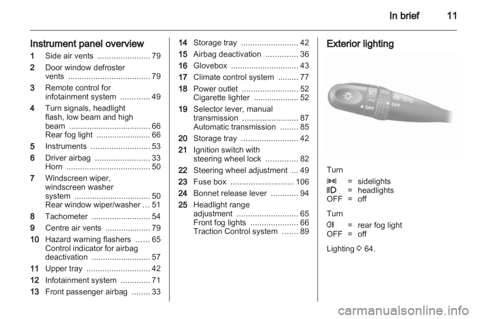OPEL AGILA 2010  Owners Manual 