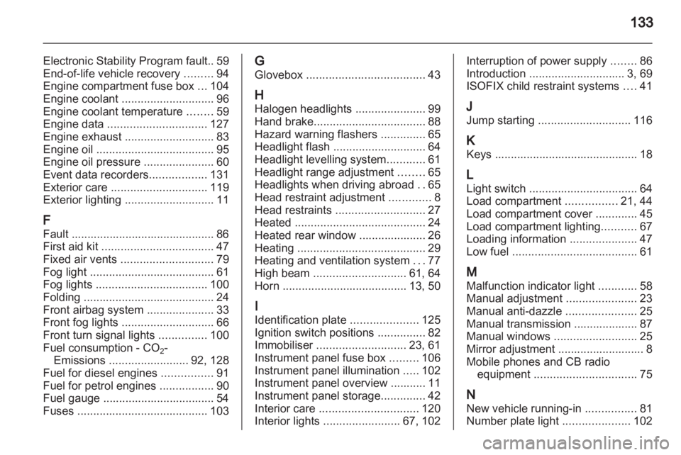 OPEL AGILA 2010  Owners Manual 