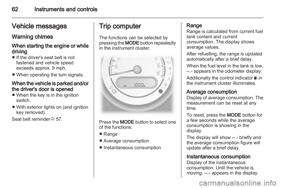 OPEL AGILA 2010  Owners Manual 
