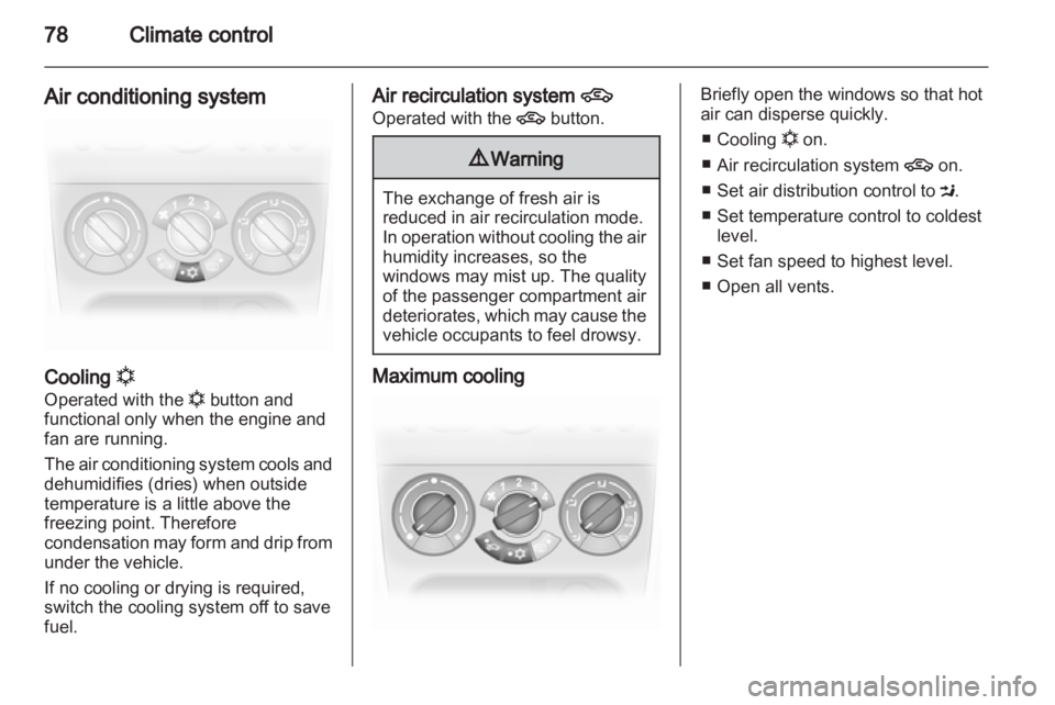 OPEL AGILA 2010  Owners Manual 