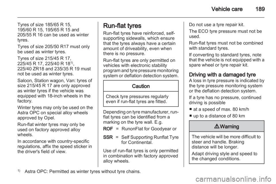 OPEL ASTRA SALOON 2013  Owners Manual 