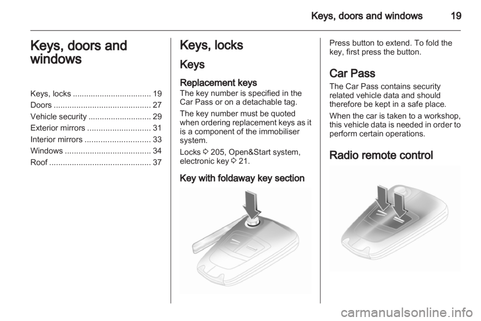 OPEL ASTRA TWINTOP 2011  Owners Manual 