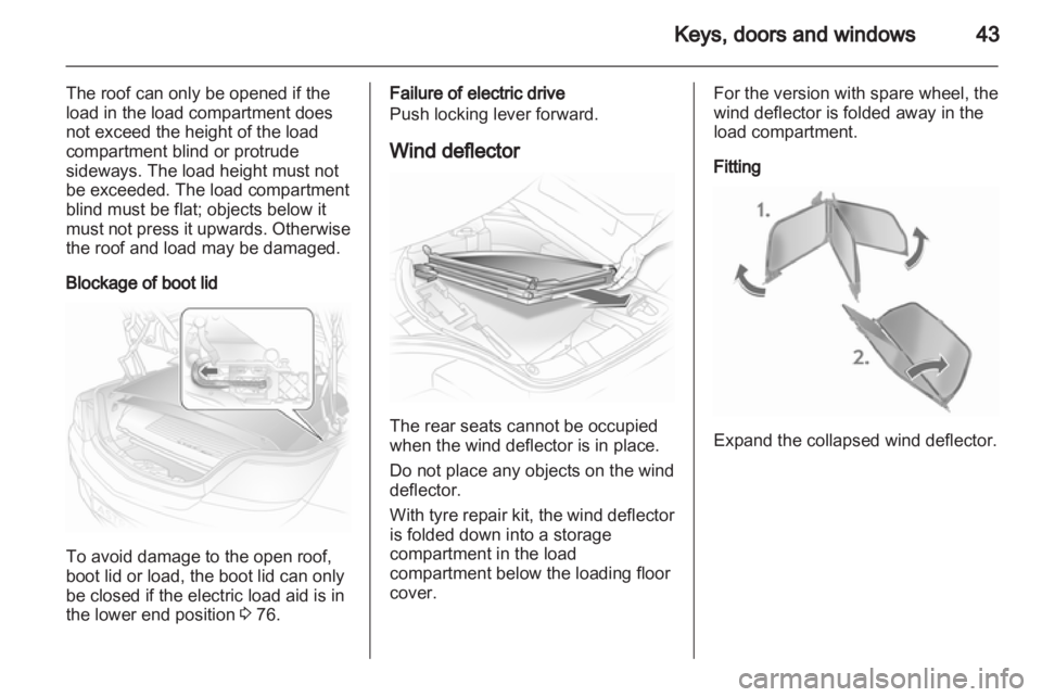 OPEL ASTRA TWINTOP 2011  Owners Manual 