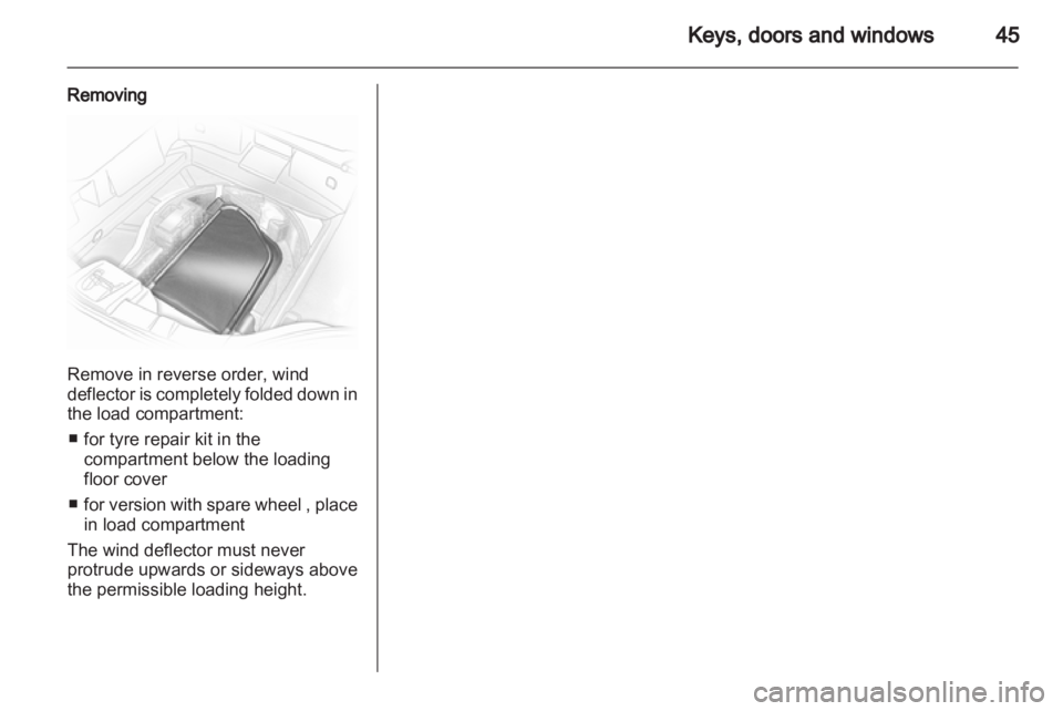 OPEL ASTRA TWINTOP 2011  Owners Manual 