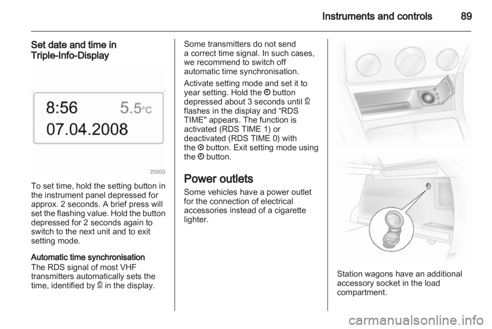 OPEL ASTRA TWINTOP 2011  Owners Manual 