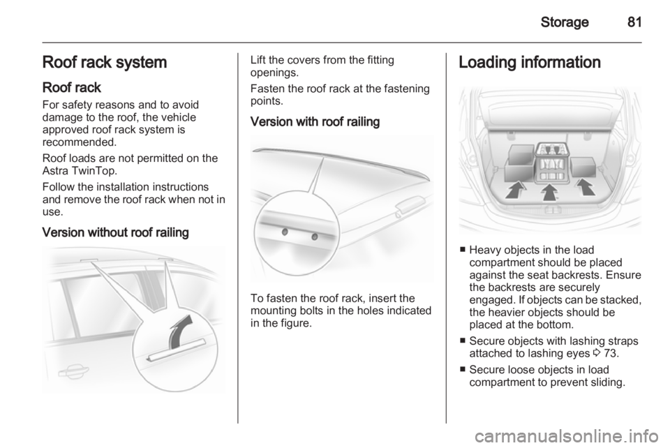 OPEL ASTRA TWINTOP 2010  Owners Manual 