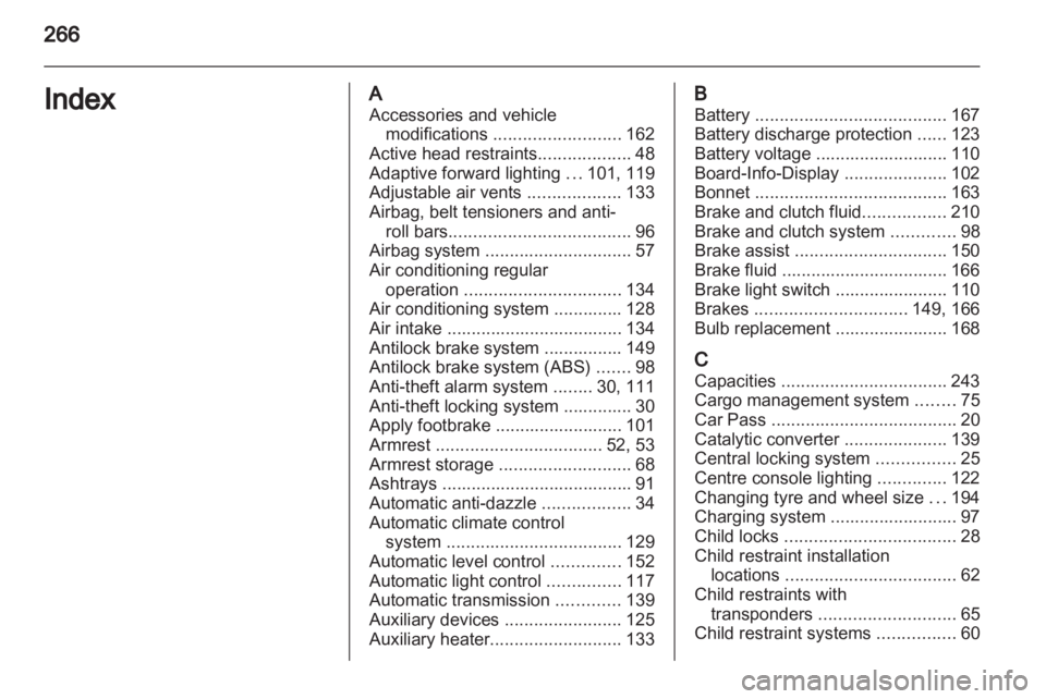 OPEL ASTRA TWINTOP 2012  Owners Manual 