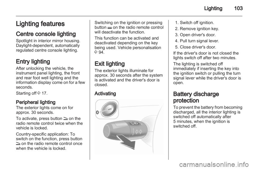 OPEL CORSA 2014  Owners Manual 
