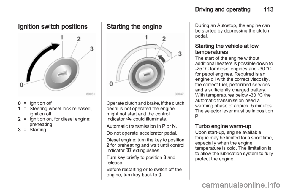 OPEL CORSA 2014  Owners Manual 