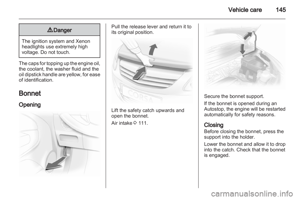 OPEL CORSA 2014  Owners Manual 