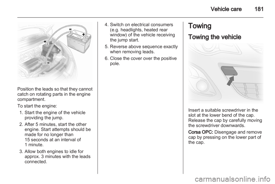 OPEL CORSA 2014  Owners Manual 