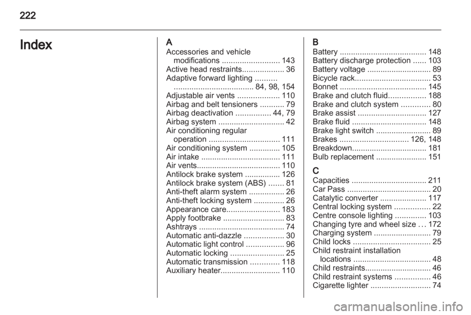 OPEL CORSA 2014  Owners Manual 