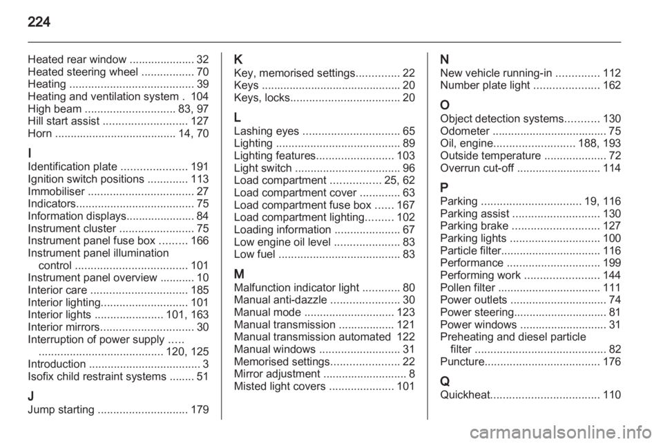 OPEL CORSA 2014  Owners Manual 