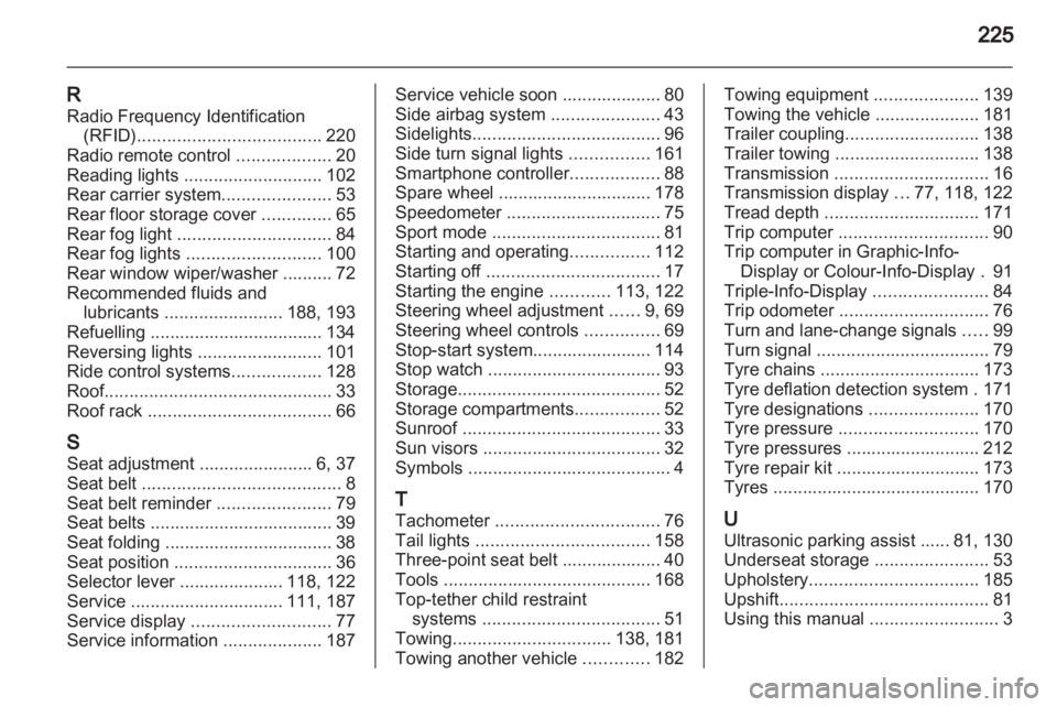 OPEL CORSA 2014  Owners Manual 