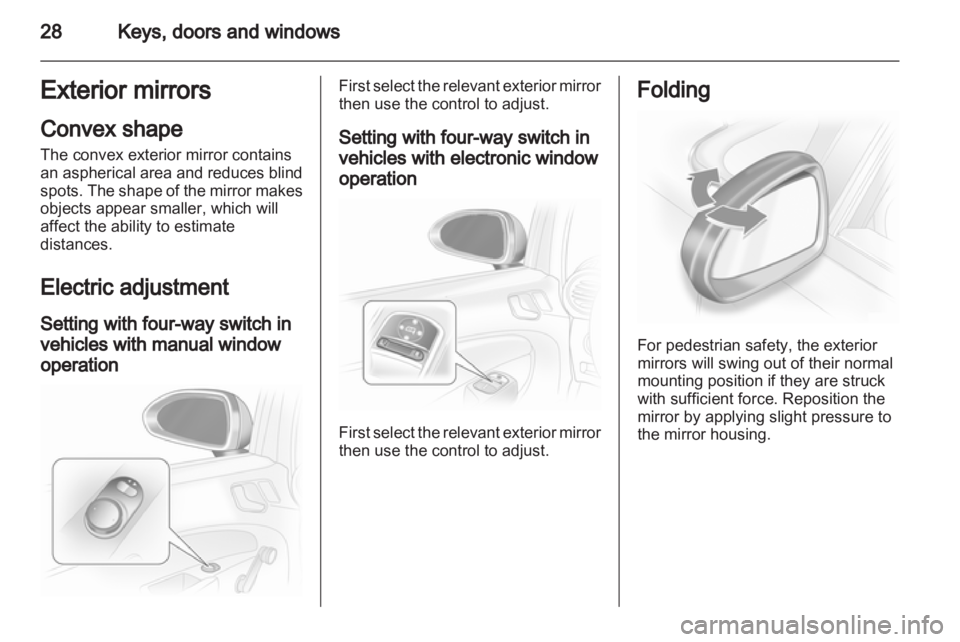 OPEL CORSA 2014  Owners Manual 