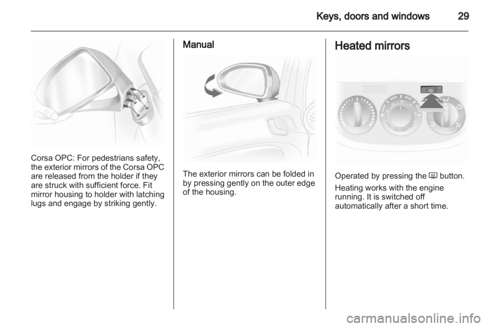 OPEL CORSA 2014  Owners Manual 