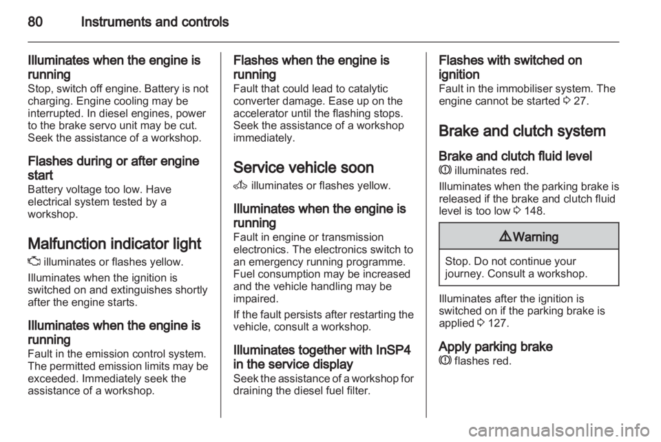 OPEL CORSA 2014  Owners Manual 