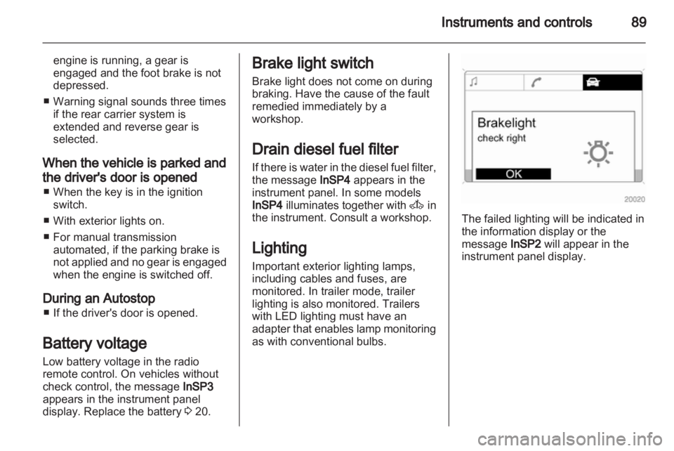 OPEL CORSA 2014  Owners Manual 