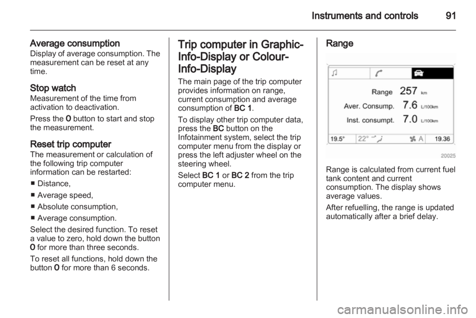 OPEL CORSA 2014  Owners Manual 