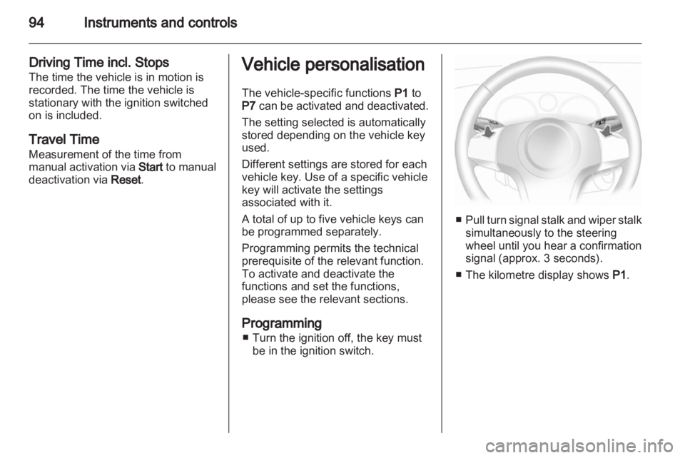 OPEL CORSA 2014  Owners Manual 
