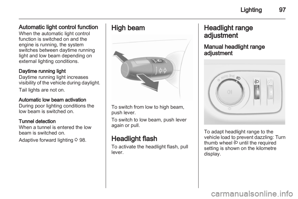 OPEL CORSA 2014  Owners Manual 