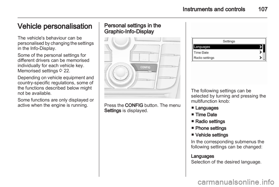 OPEL MERIVA 2014  Owners Manual 