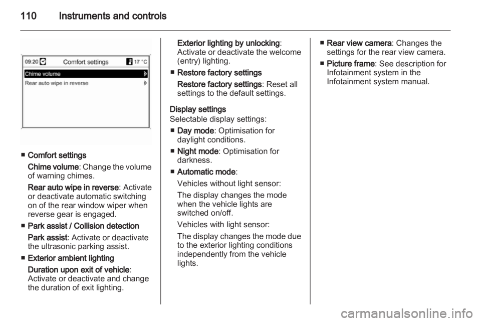 OPEL MERIVA 2014  Owners Manual 