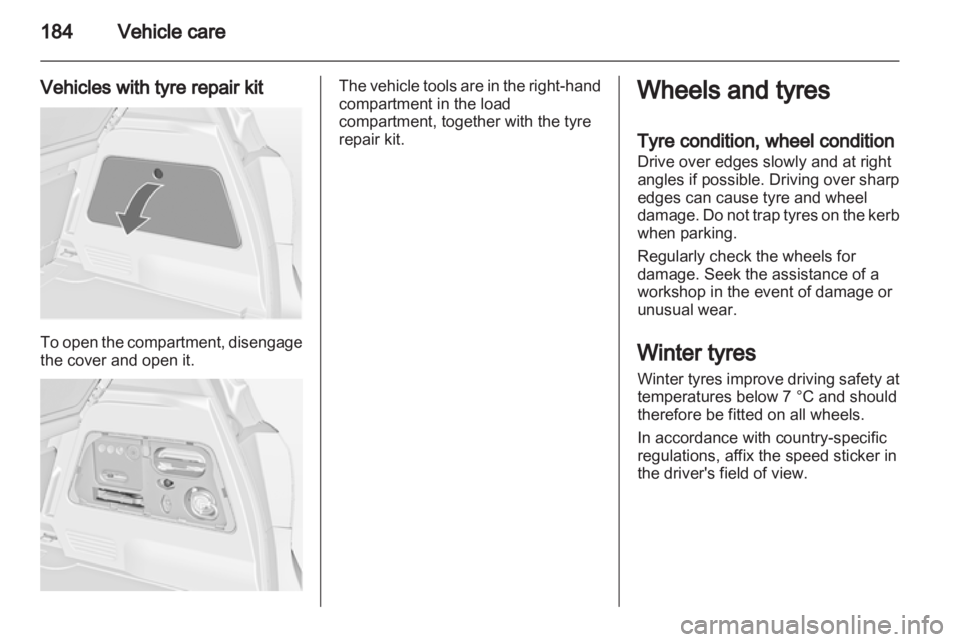 OPEL MERIVA 2014  Owners Manual 