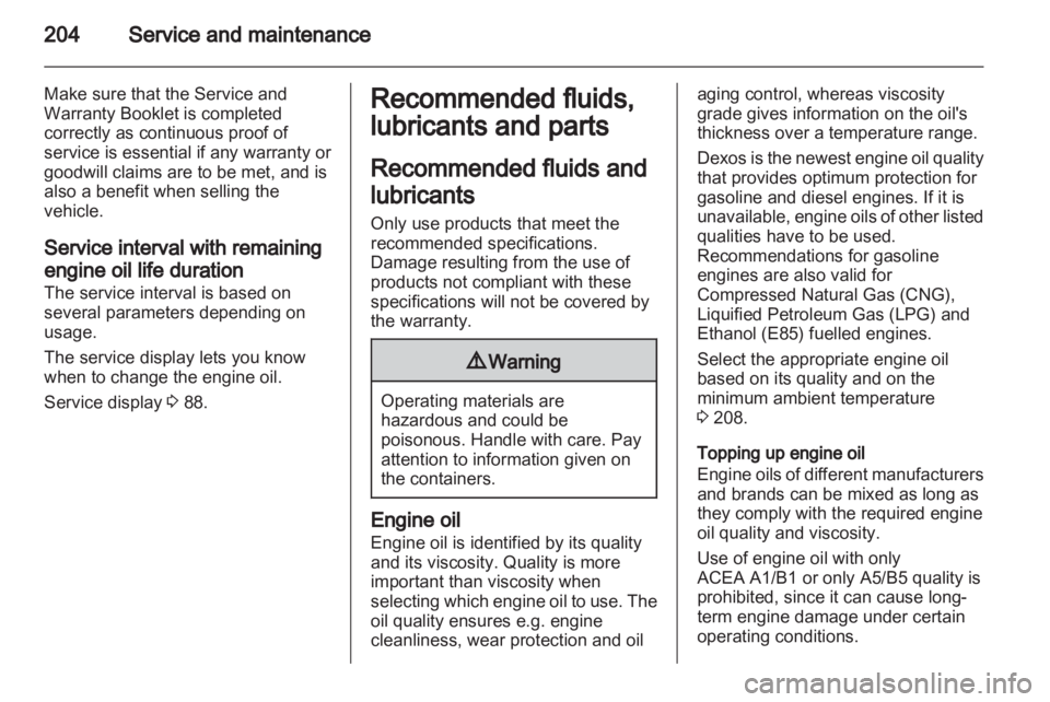 OPEL MERIVA 2014  Owners Manual 