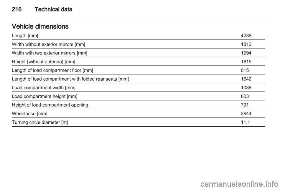 OPEL MERIVA 2014  Owners Manual 