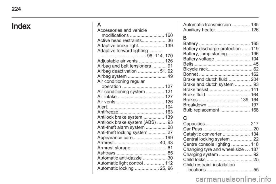 OPEL MERIVA 2014  Owners Manual 