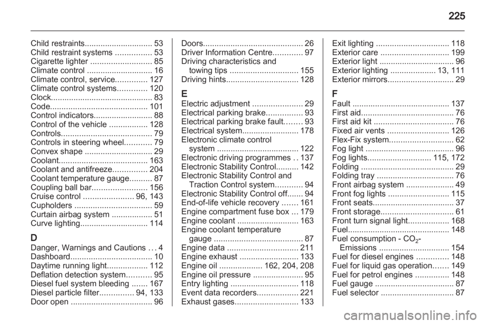 OPEL MERIVA 2014  Owners Manual 
